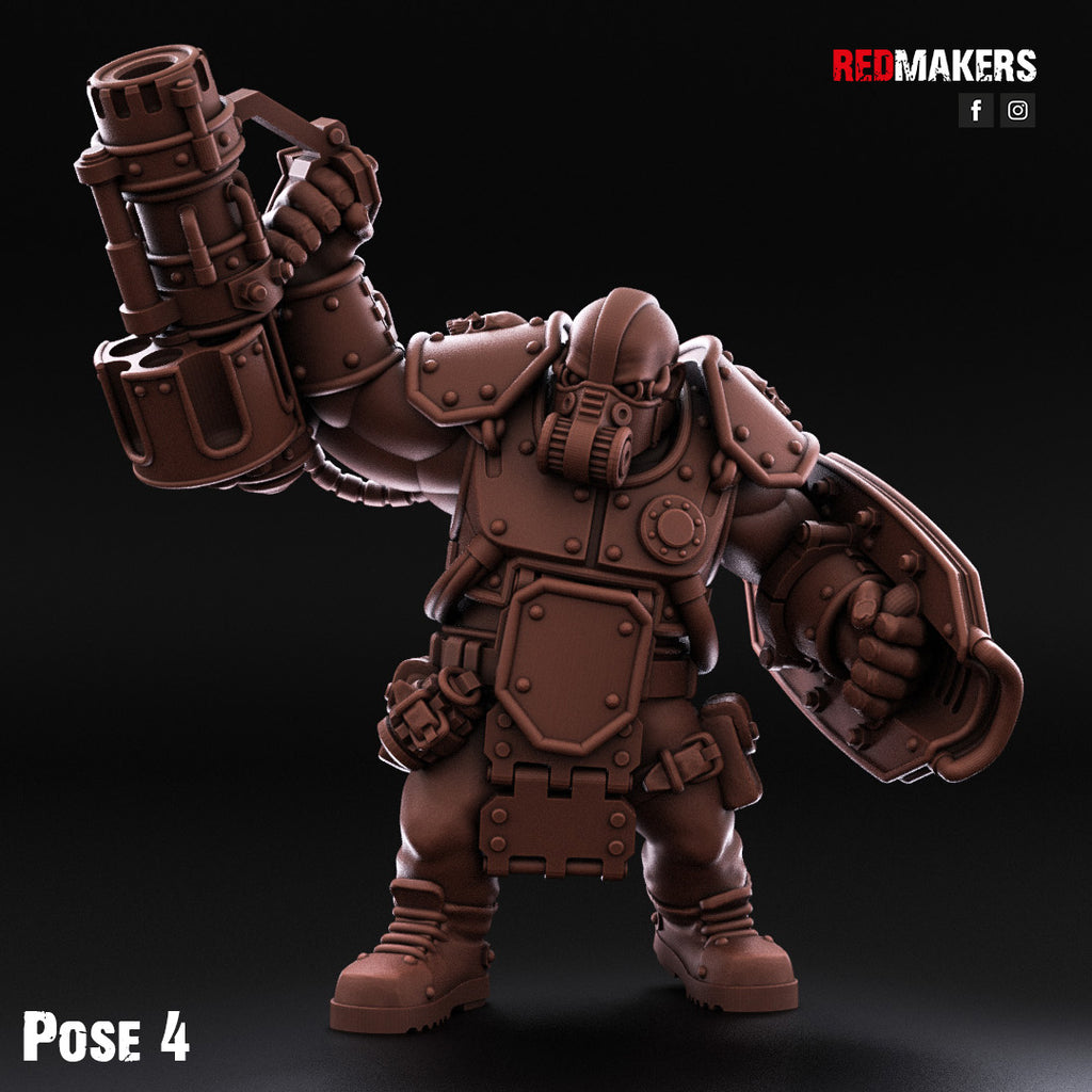 Imperial Force Abhuman Armored Giants Squad (5)