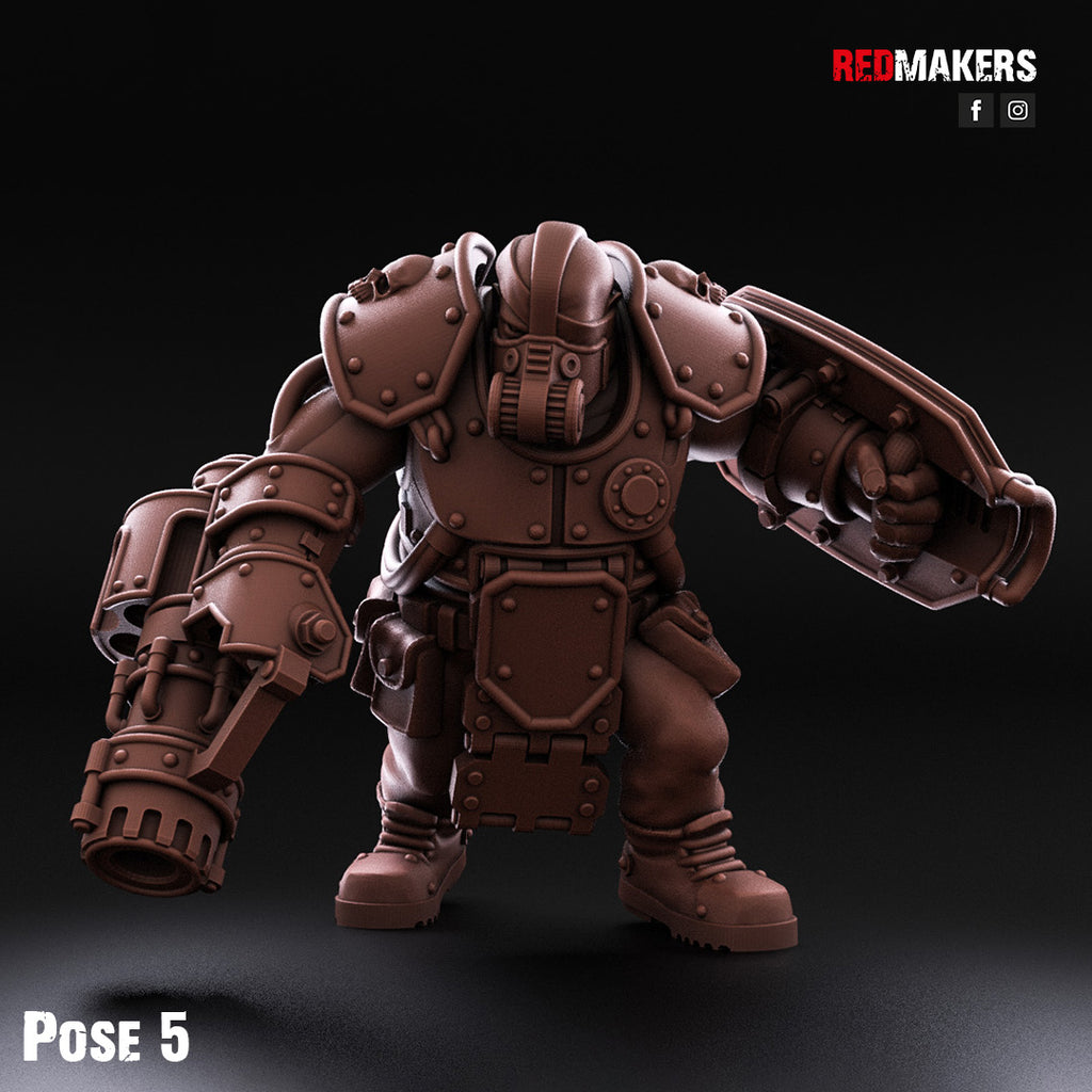 Imperial Force Abhuman Armored Giants Squad (5)