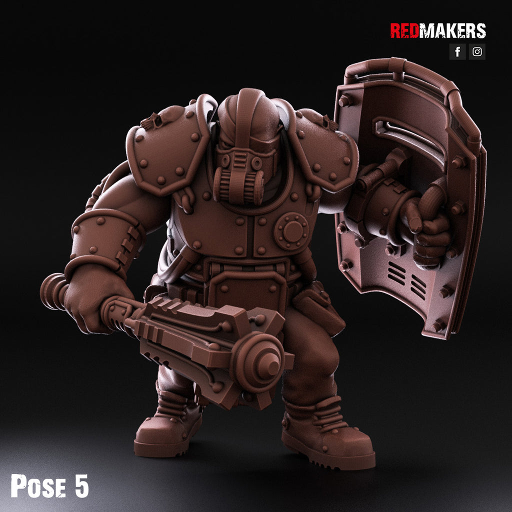 Imperial Force Abhuman Armored Giants Squad (5)