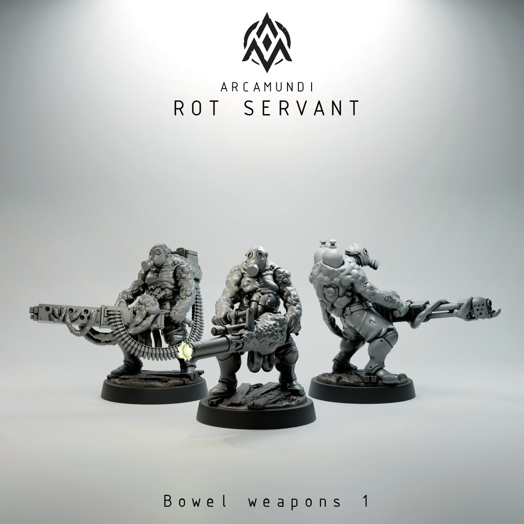Rot Servants (9) - Tabletop Miniatures - ProxiesAU