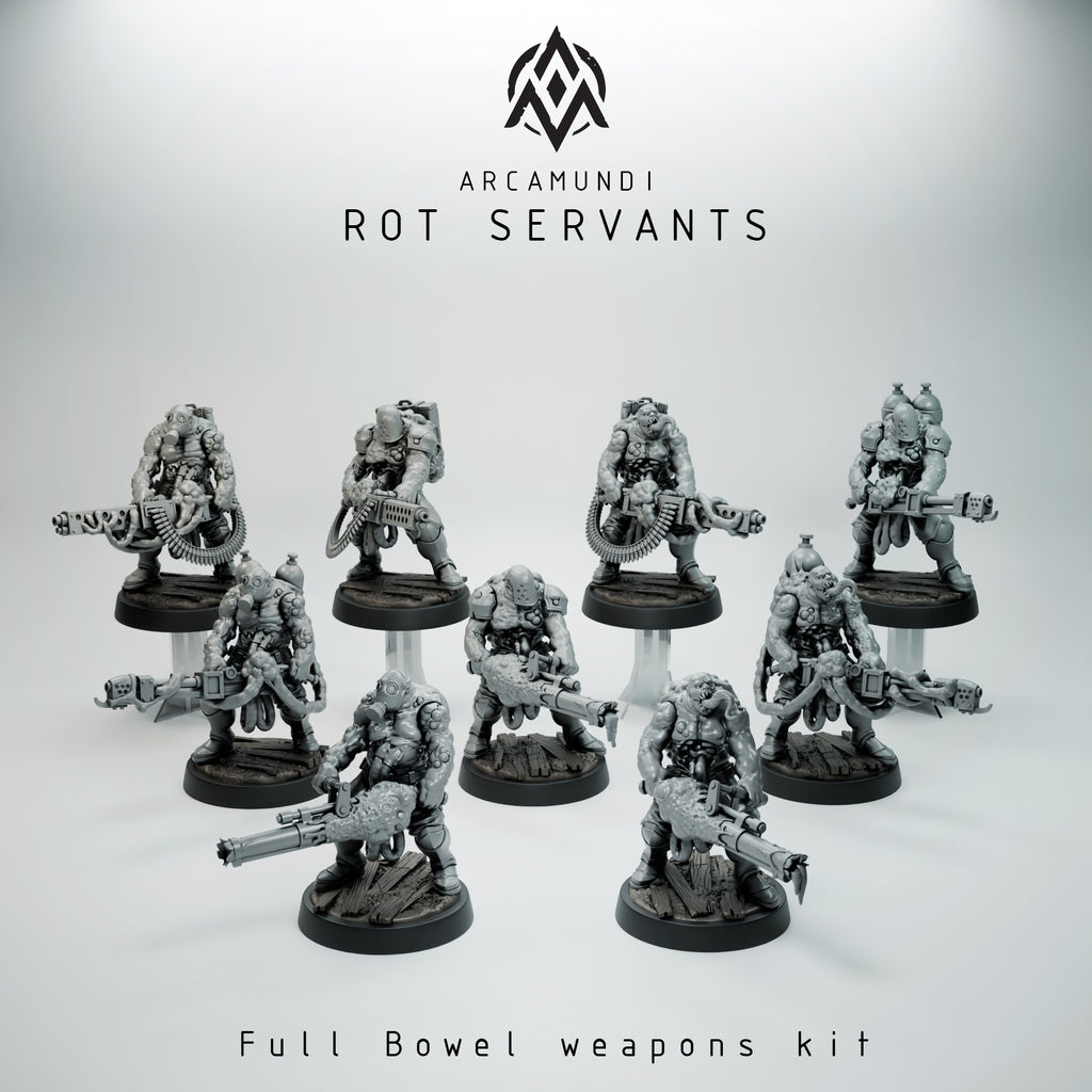Rot Servants (9) - Tabletop Miniatures - ProxiesAU