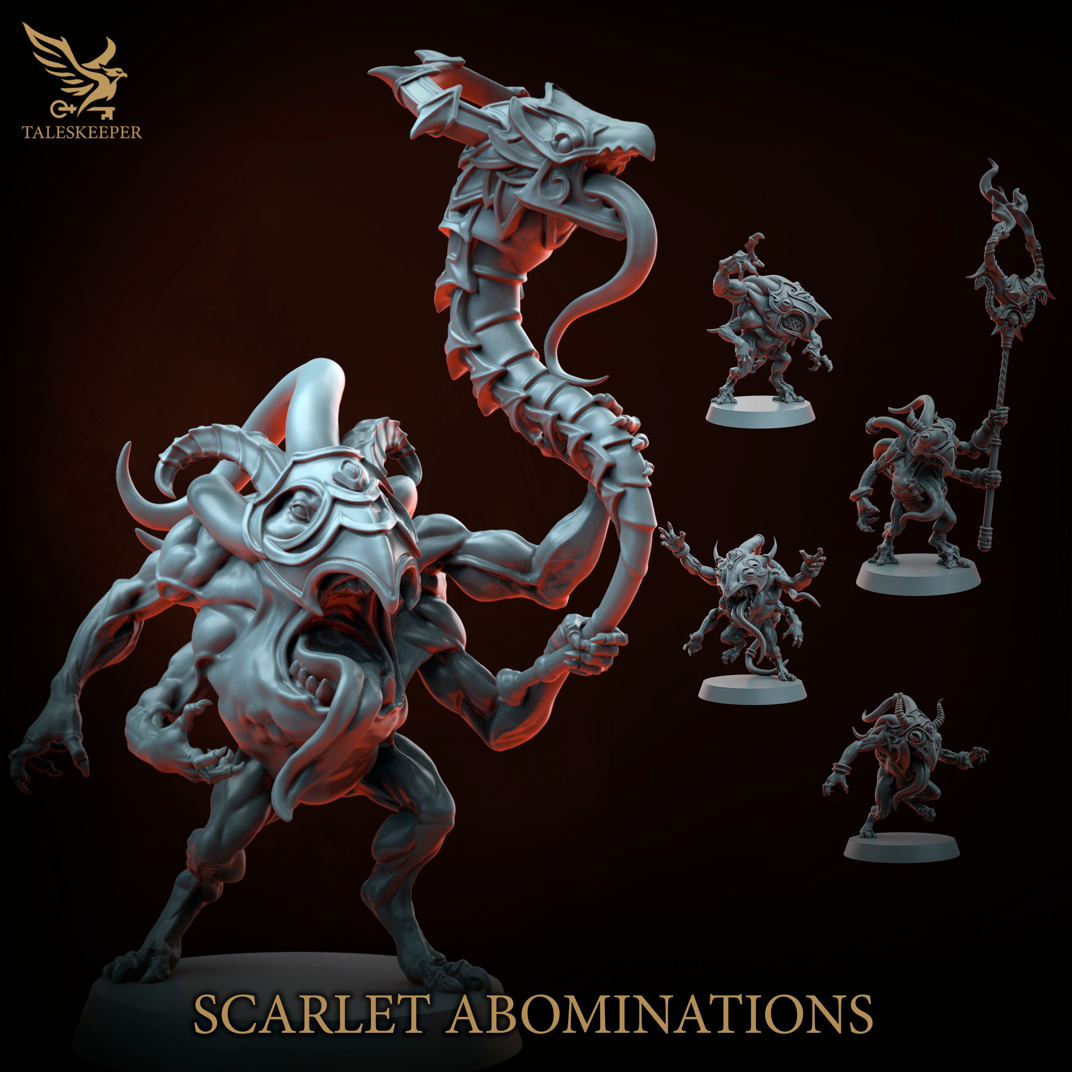 Scarlet Abominations - Set 2 (5)