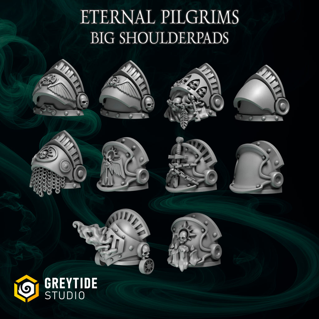 Eternal Pilgrim Big Shoulder Pads (10pcs)