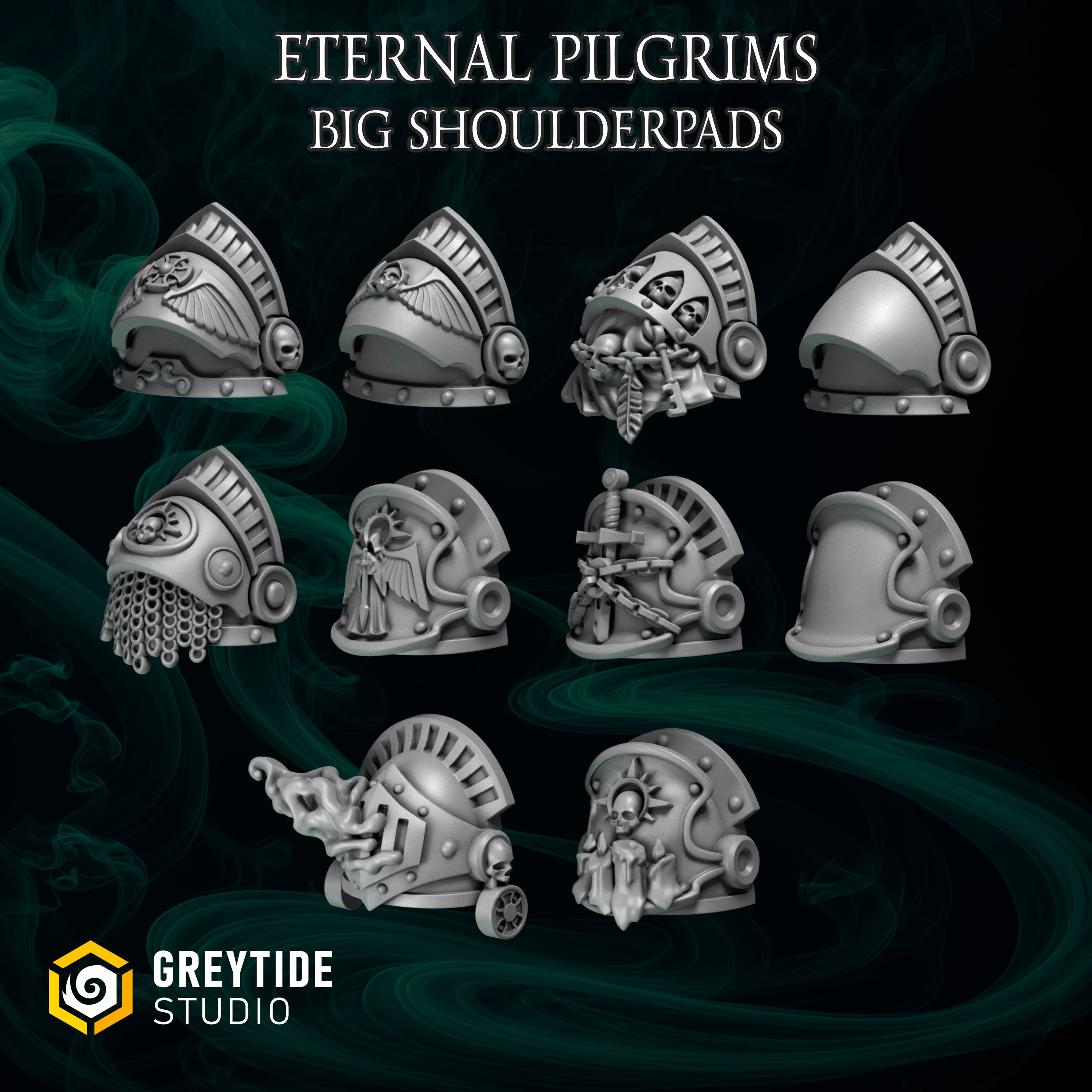 Eternal Pilgrim Big Shoulder Pads (10pcs)