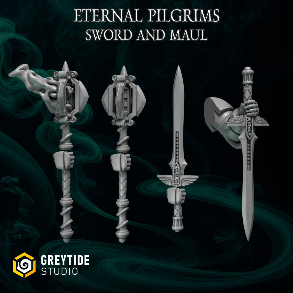 Eternal Pilgrim Big Sword and Maul Pack (4pcs)
