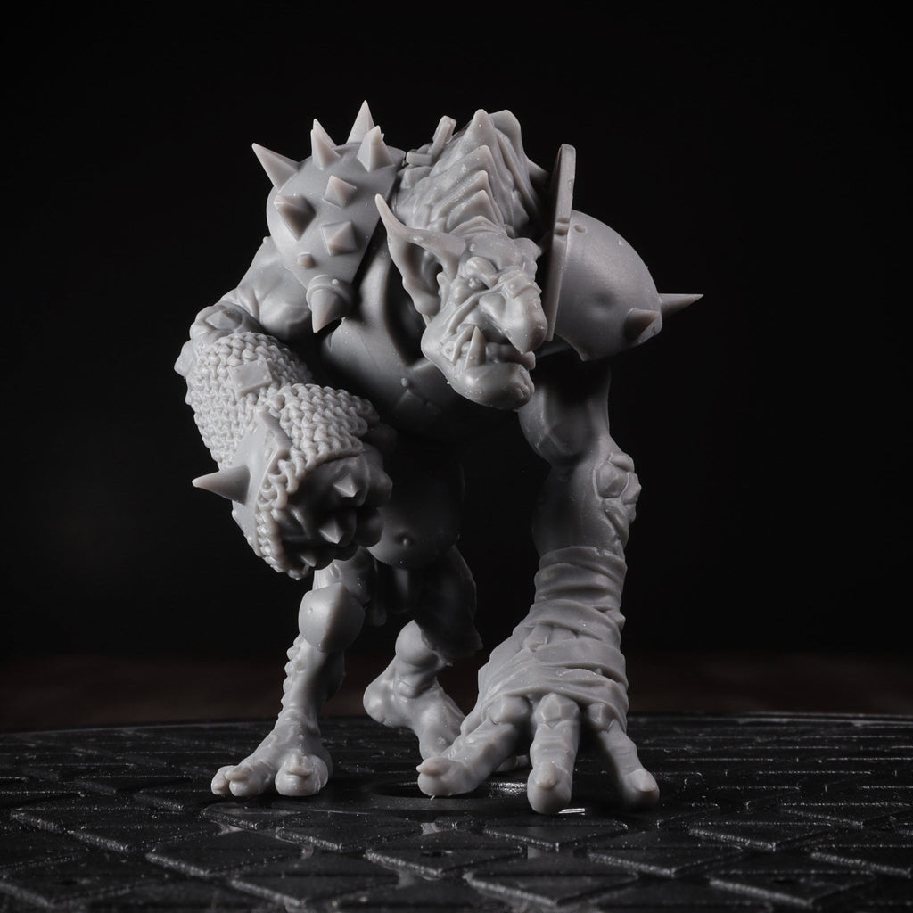 Black Orc Football Team (15) - Resin Miniatures - ProxiesAU