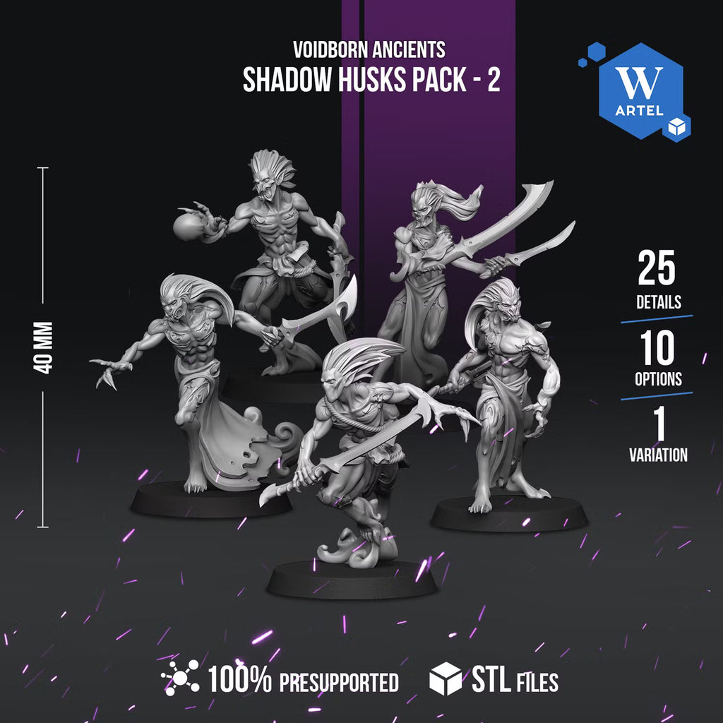Space Elves Shadow Husks Pack - Set 2