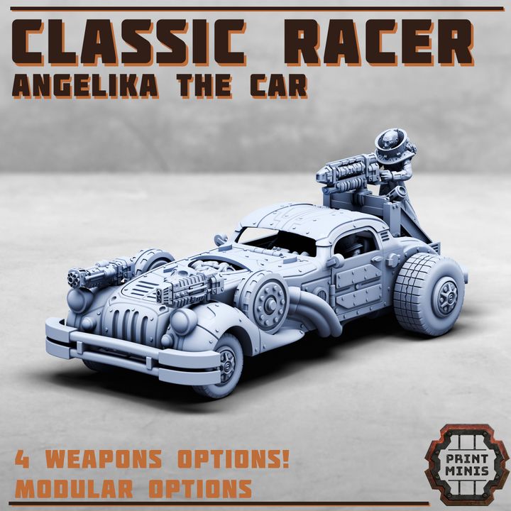 Silent Spectres Gang - Classic Racer Angelika (1) - Tabletop Miniatures - ProxiesAU