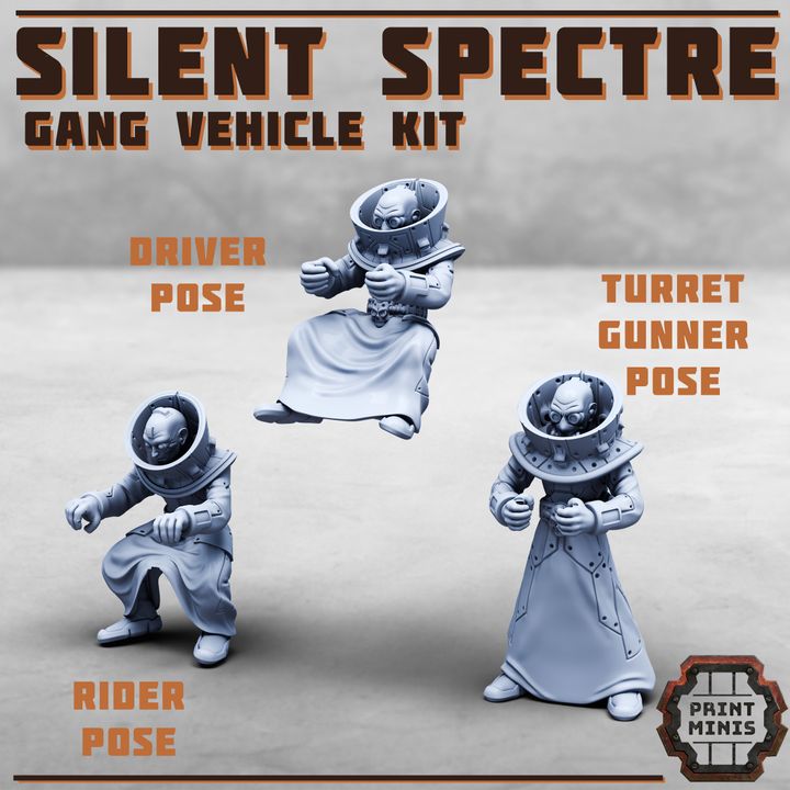 Silent Spectres Gang - Classic Racer Angelika (1) - Tabletop Miniatures - ProxiesAU