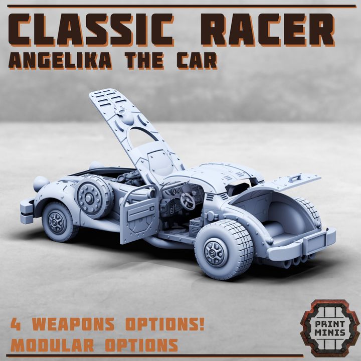 Silent Spectres Gang - Classic Racer Angelika (1) - Tabletop Miniatures - ProxiesAU