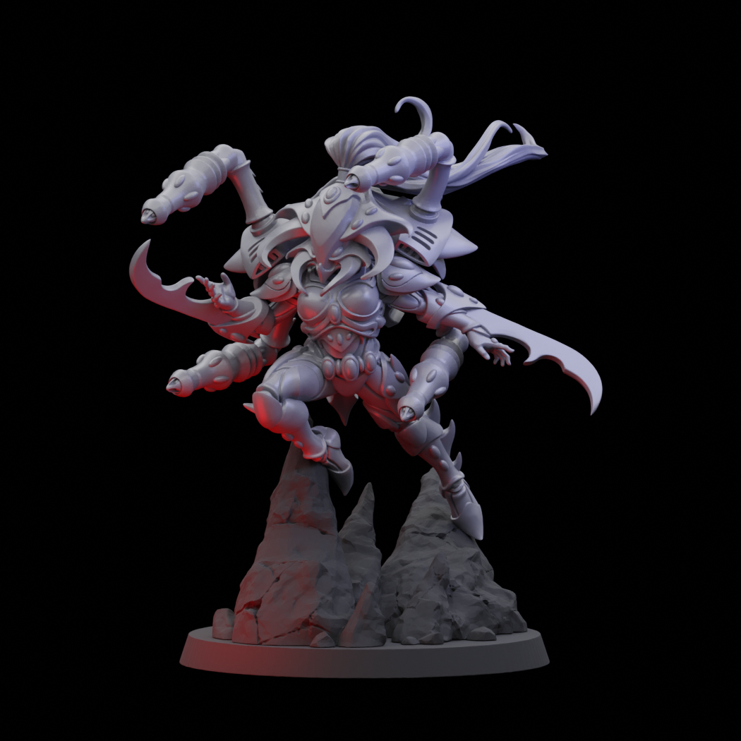 Space Elves Arachnid Lord (1)