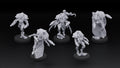 Space Elves Arachnids (5) - Resin Miniatures - ProxiesAU