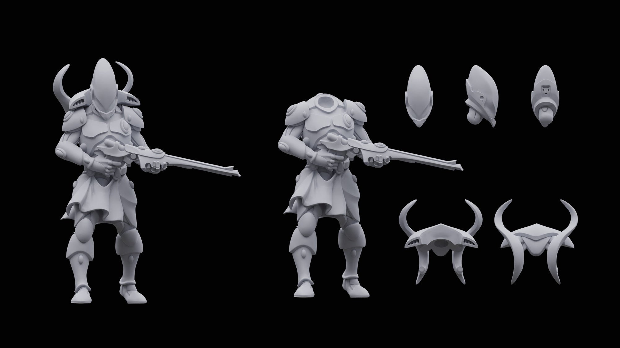 Space Elves Defender Squad (11)