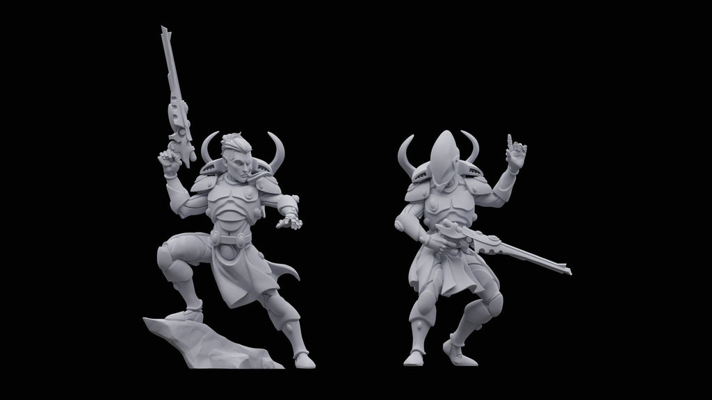 Space Elves Defender Squad (11)