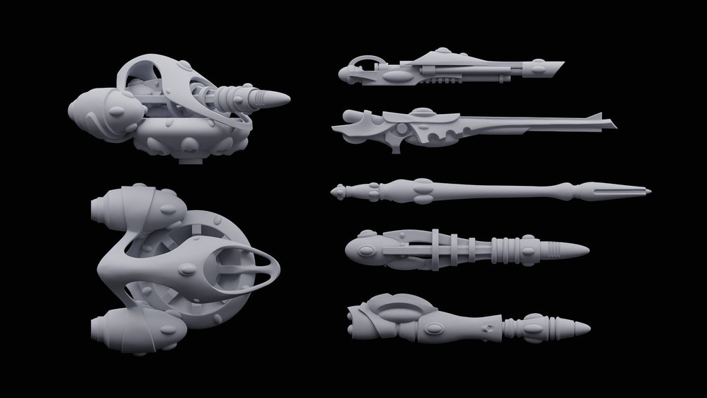 Space Elves Defender Squad (11)