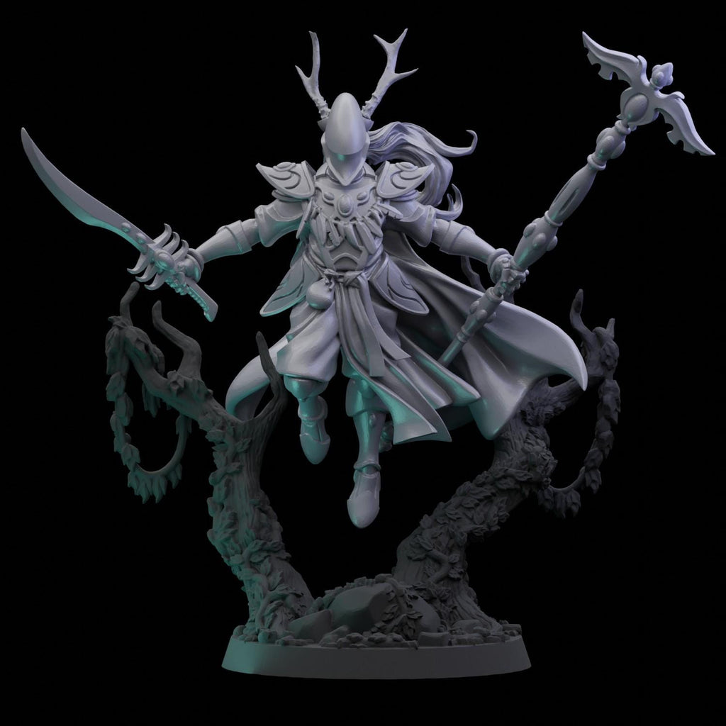 Space Elves The Primeval Awakened (1) - Resin Miniatures - ProxiesAU