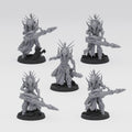 Space Elves Primeval Soul Eaters (5) - Resin Miniatures - ProxiesAU