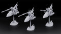 Space Elves Starburst Spears (3)