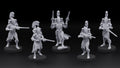 Space Elves Vindicators (5) - Resin Miniatures - ProxiesAU