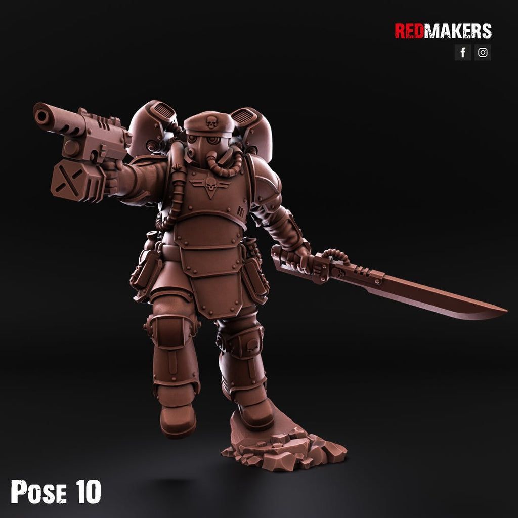 Special Forces Kill Squad (10) - Resin Miniatures - ProxiesAU