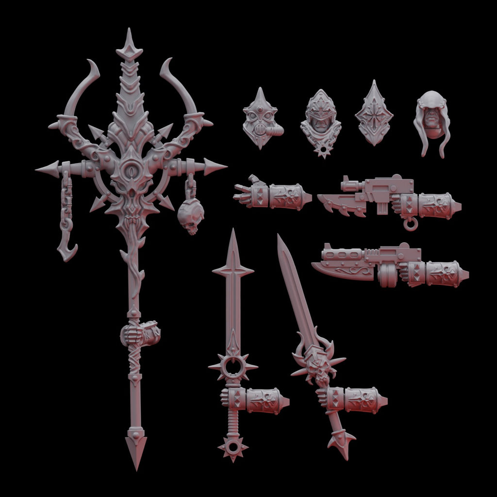 Abyss Cultists (5) - Tabletop Miniatures - ProxiesAU