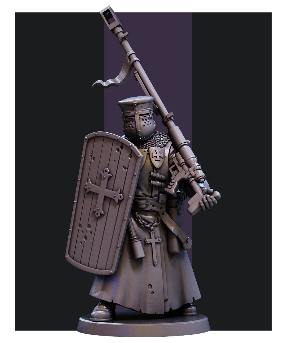 Trench Crusaders (5) - Tabletop Miniatures - ProxiesAU