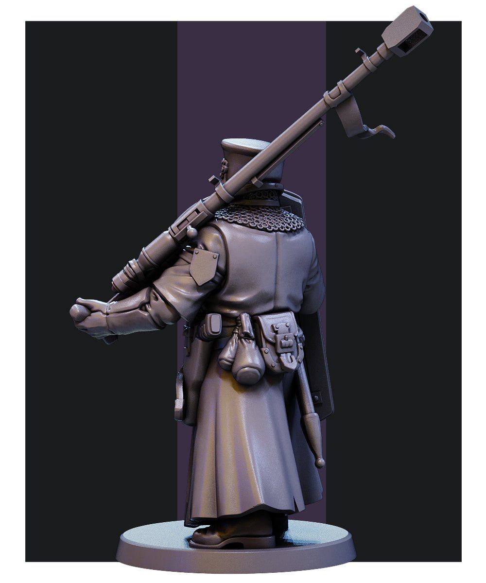 Trench Crusaders (5) - Tabletop Miniatures - ProxiesAU