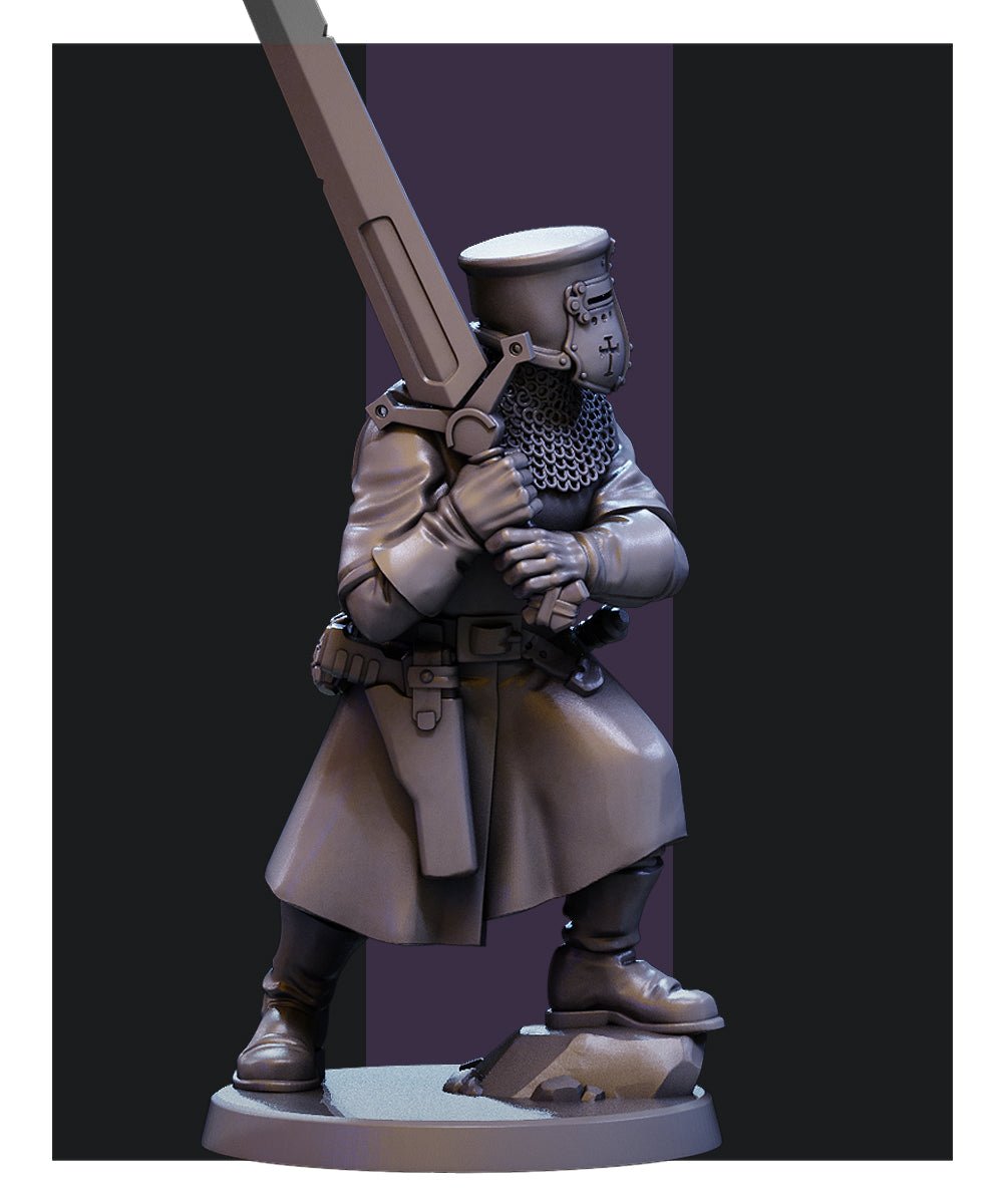 Trench Crusaders (5) - Tabletop Miniatures - ProxiesAU