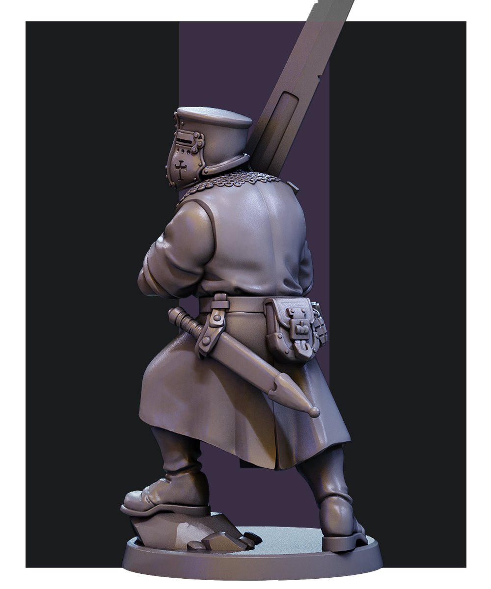 Trench Crusaders (5) - Tabletop Miniatures - ProxiesAU