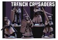 Trench Crusaders (5) - Tabletop Miniatures - ProxiesAU