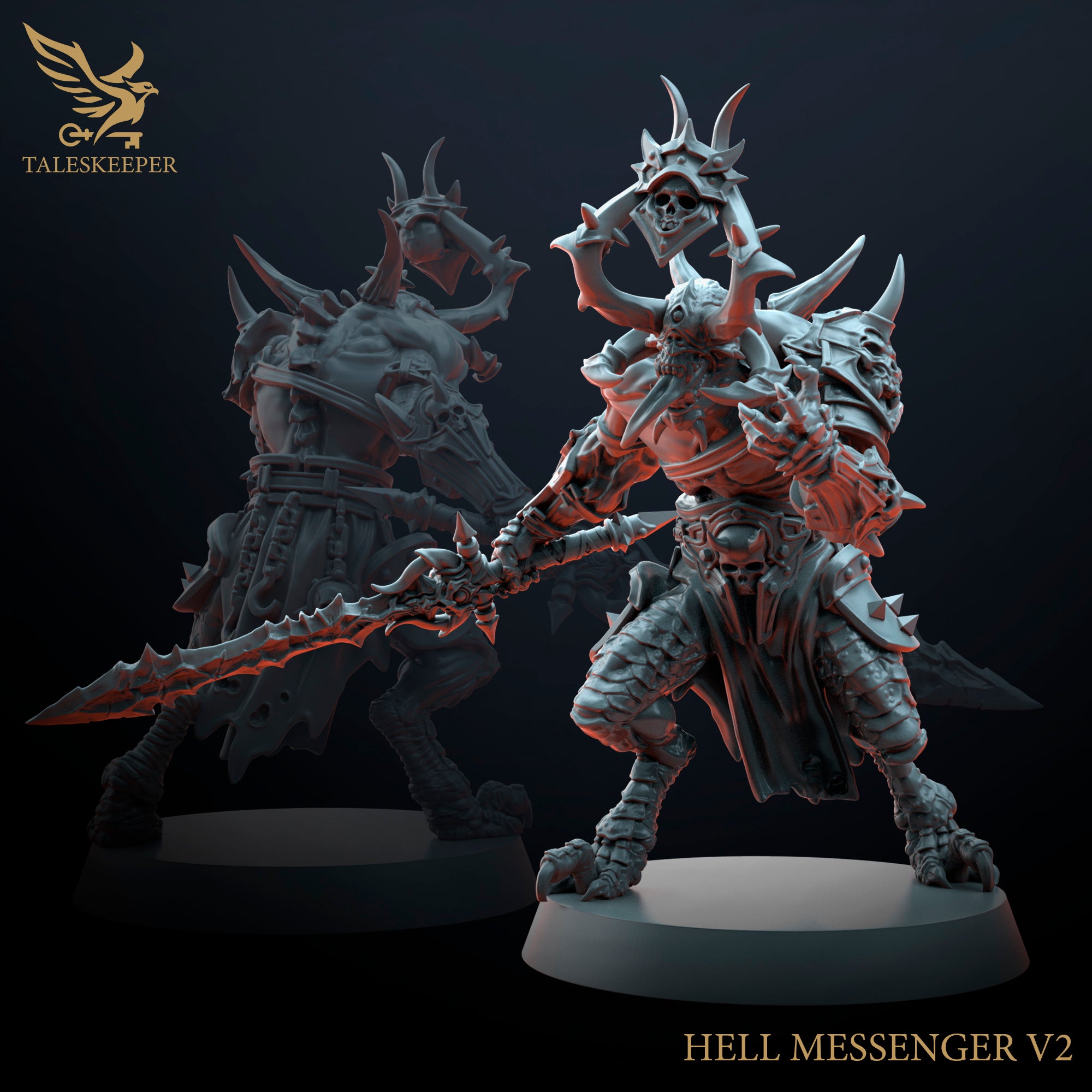 Hell Messengers - Set 2 (6) - Tabletop Miniatures - ProxiesAU