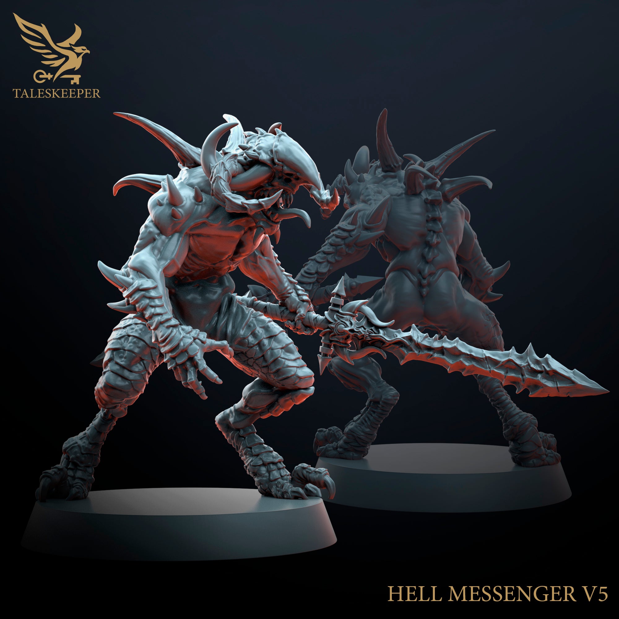 Hell Messengers - Set 2 (6) - Tabletop Miniatures - ProxiesAU