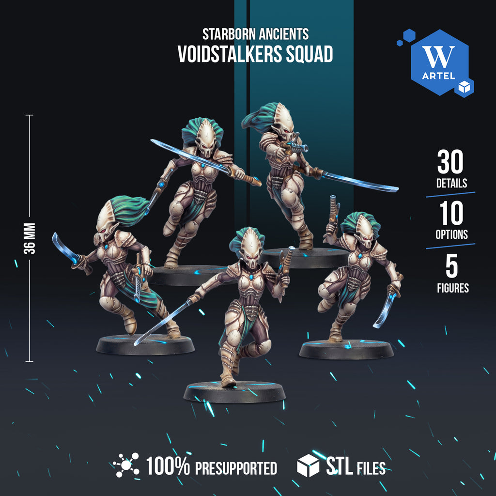 Space Elves Voidstalkers Squad