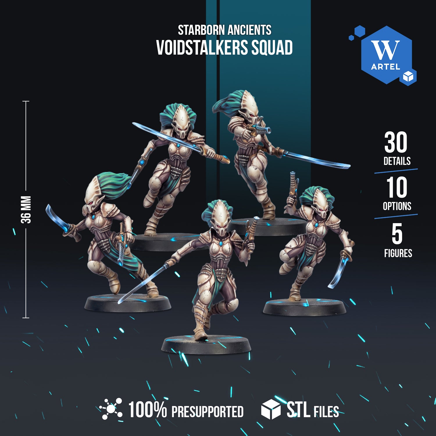 Space Elves Voidstalkers Squad