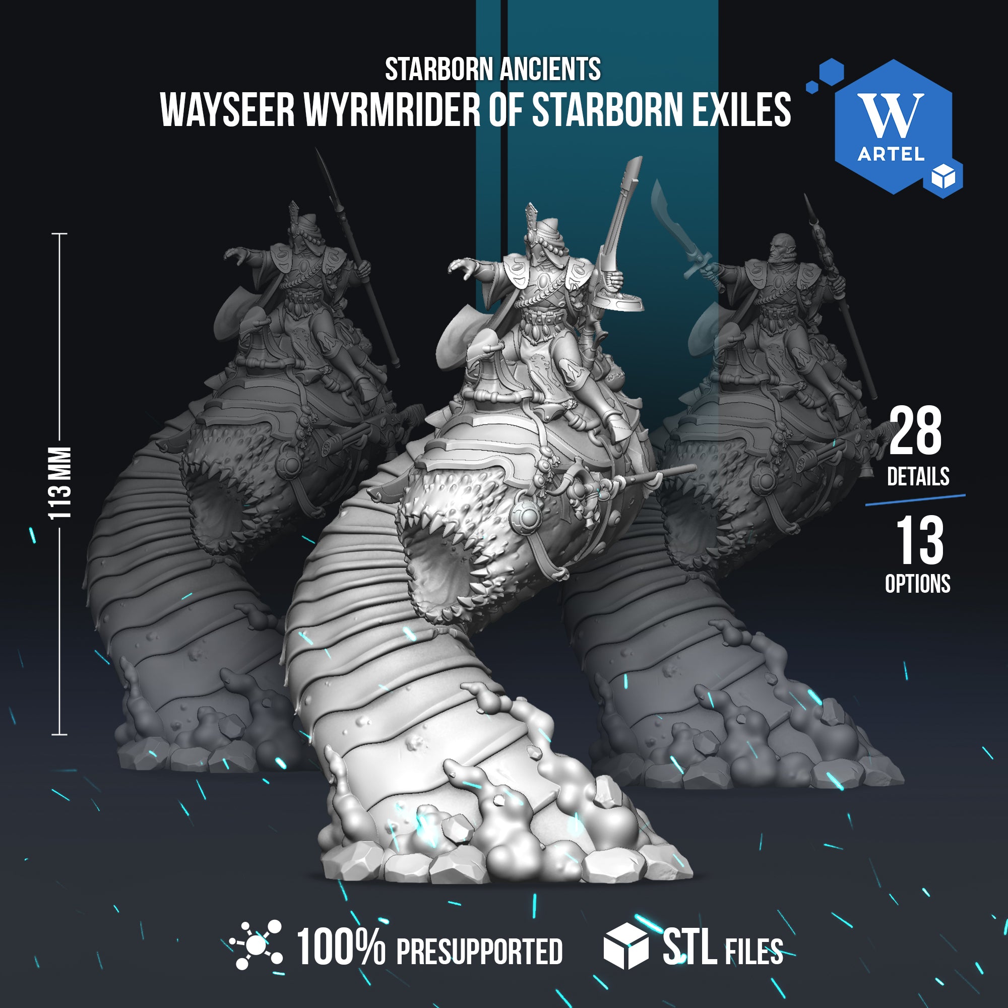 Space Elves Wayseer Wyrmrider