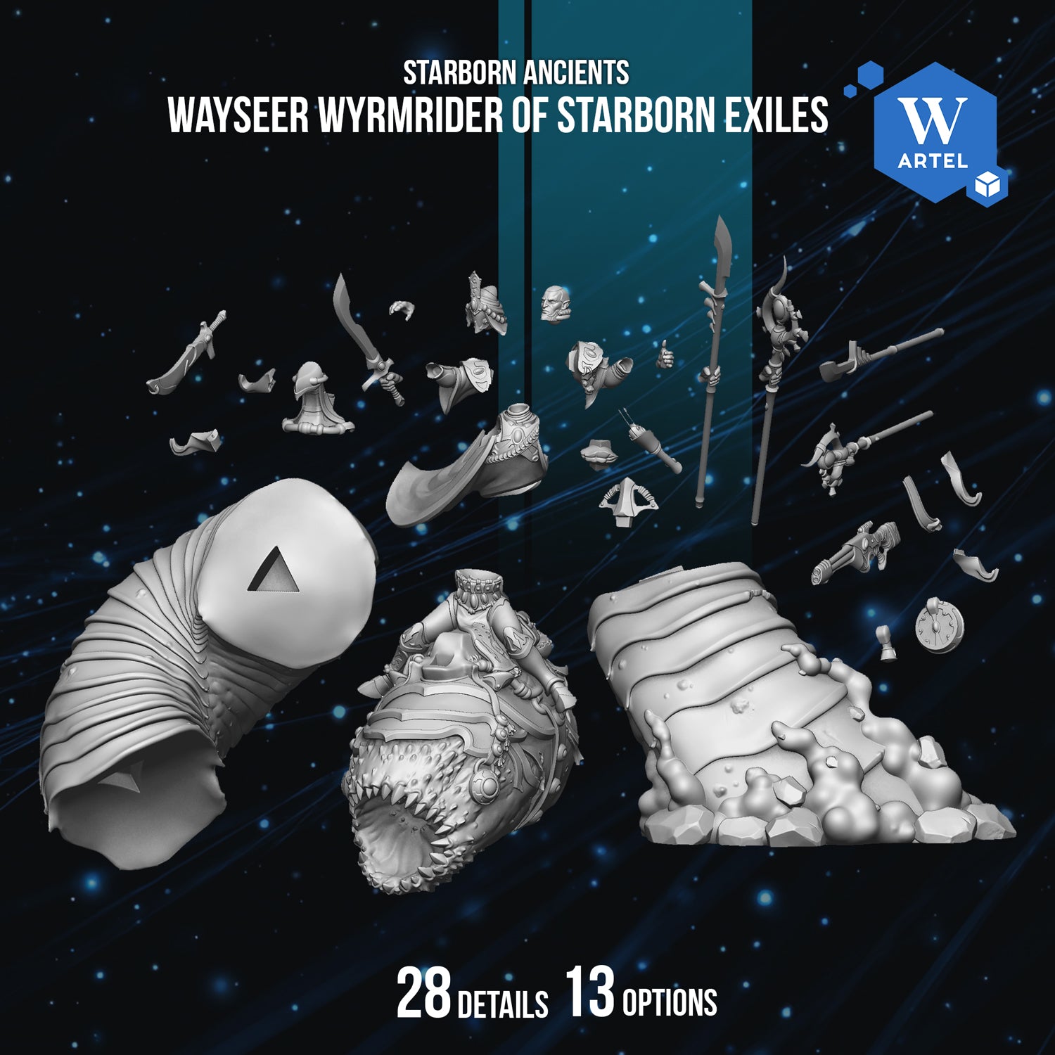 Space Elves Wayseer Wyrmrider