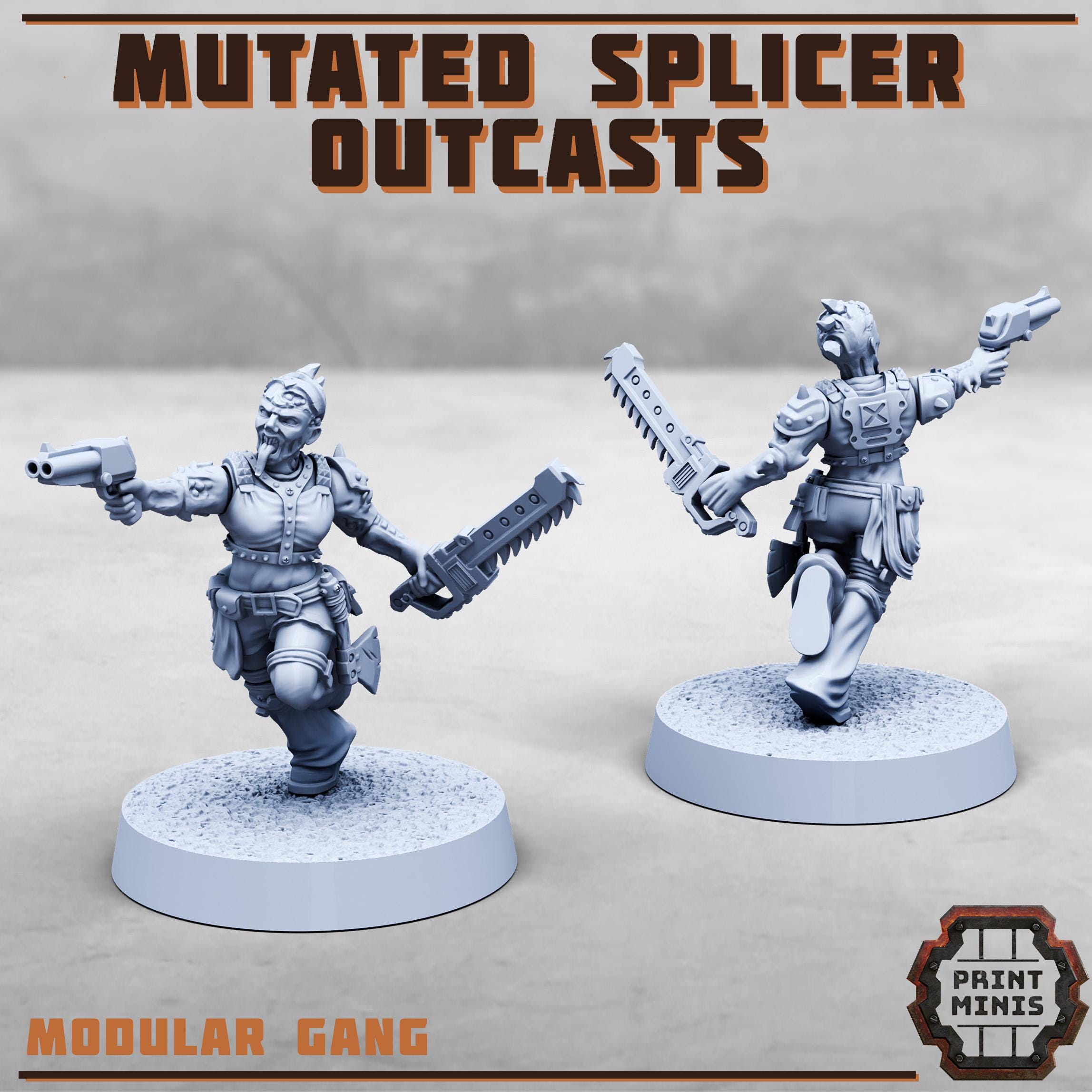 Mutated Splicer Outcasts Gang (8)