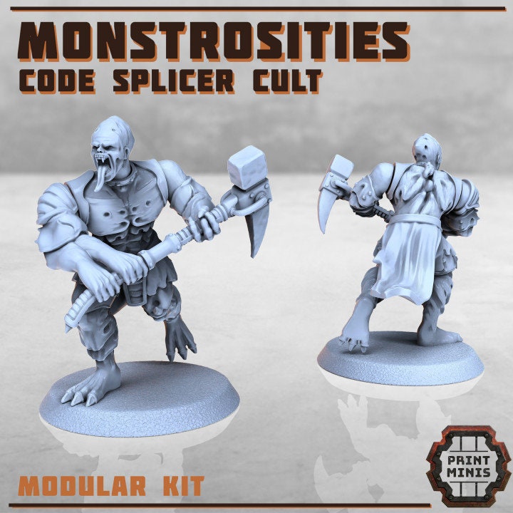 Code Splicer Cult Monstrosities (5 or 10)