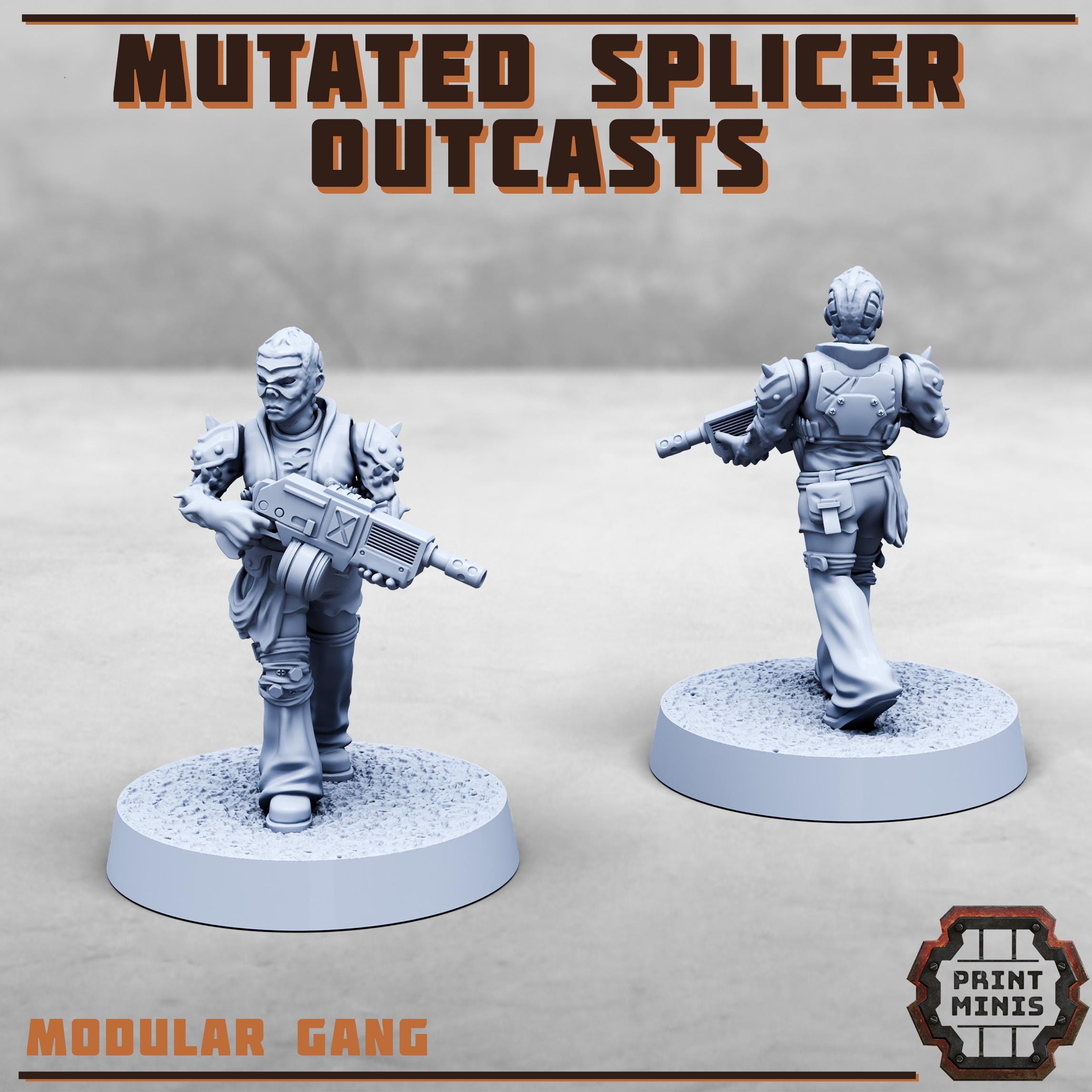 Mutated Splicer Outcasts Gang (8)