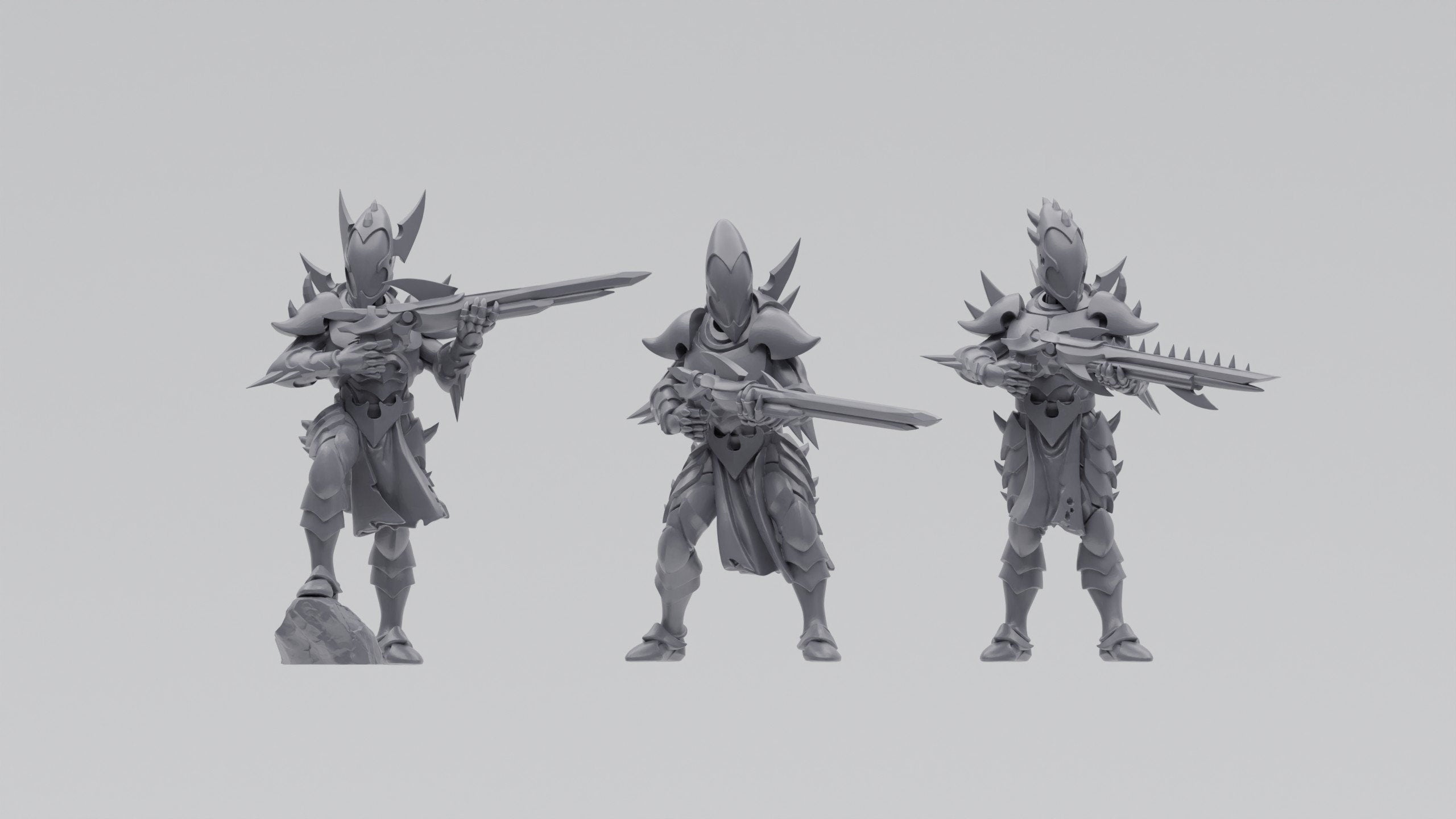 Dark Space Elf Cult Warriors (10)