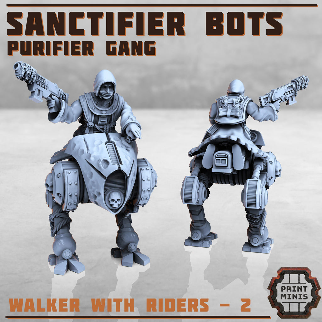 Purifier Gang Bot Riders (3 or 6)