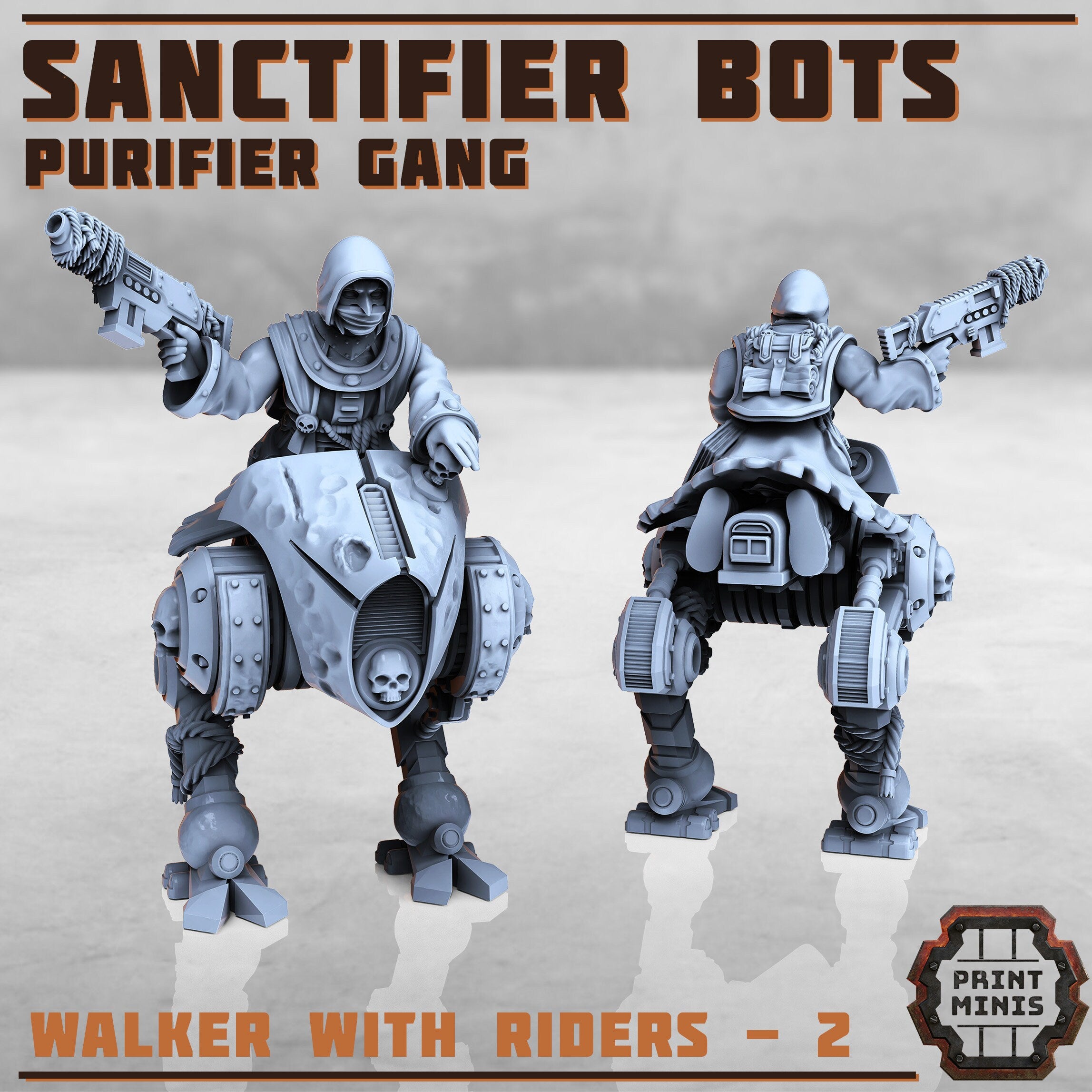 Purifier Gang Bot Riders (3 or 6)