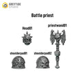 Crimson Lords Battle Priest Kit (1) - Resin Bits - ProxiesAU