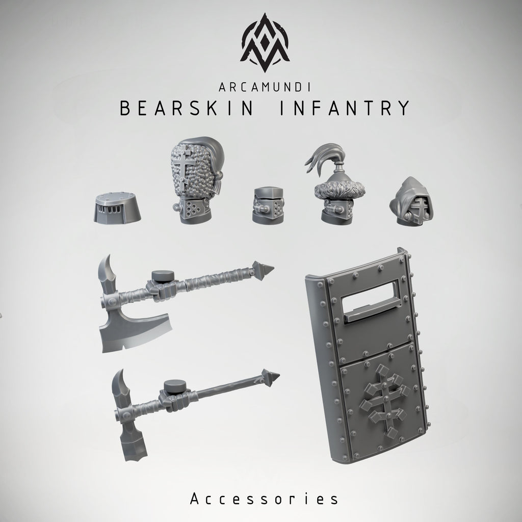 Bearskin Infantry - Machine Armor with Shield (1)