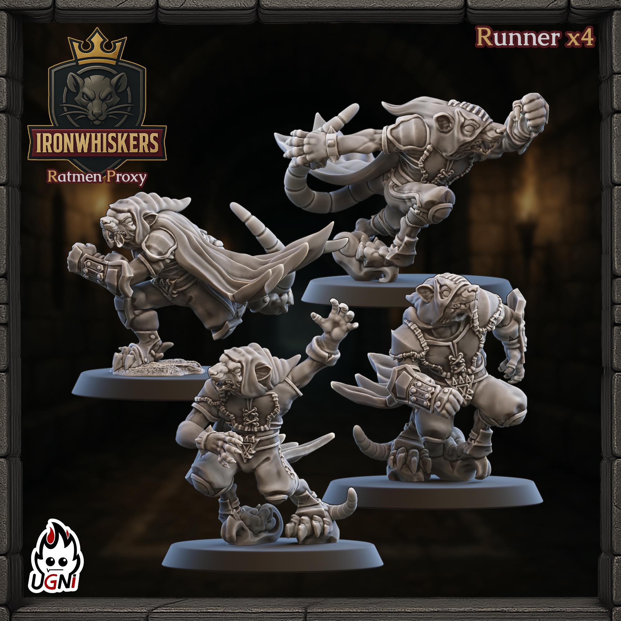 IronWhiskers Ratmen Core Team (17)