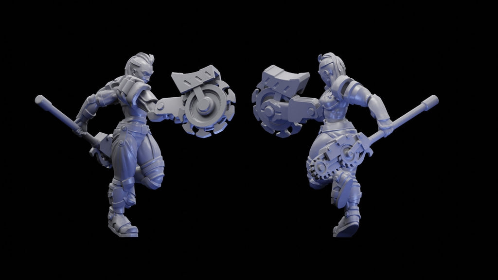 Pit Fighters (1) - Resin Miniatures - ProxiesAU