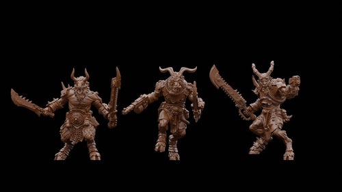 Beastmen Cultists Kill Squad (10) - Resin Miniatures - ProxiesAU