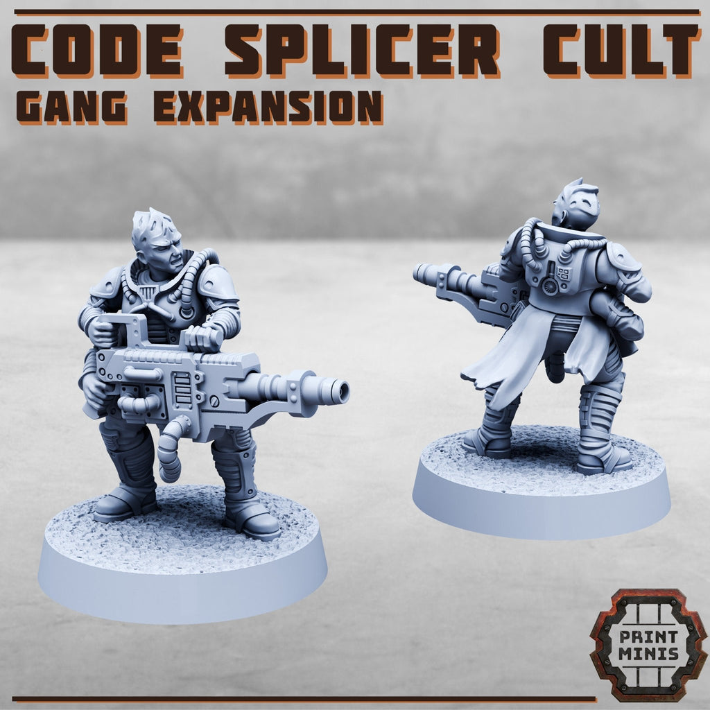 Code Splicer Cult - Expansion (11) - Resin Miniatures - ProxiesAU