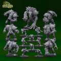Black Orc Football Team (15) - Resin Miniatures - ProxiesAU