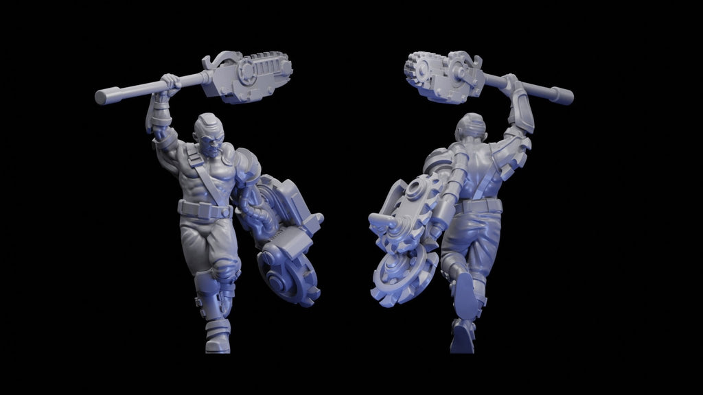 Pit Fighters (1) - Resin Miniatures - ProxiesAU